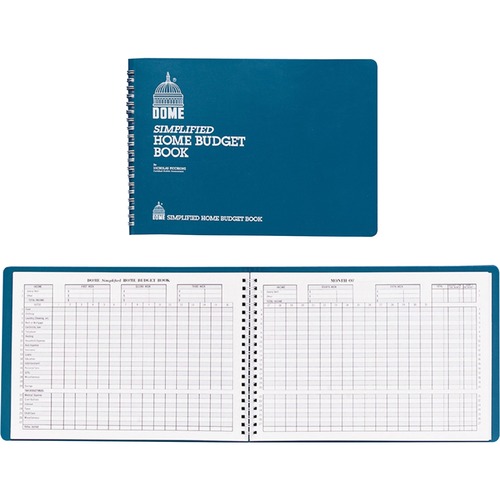 BOOK,BUDGET,HOME,64PG,TEAL