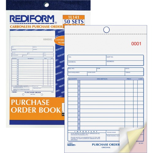 FORM,PURCHS ORDER,3-PT,VERT