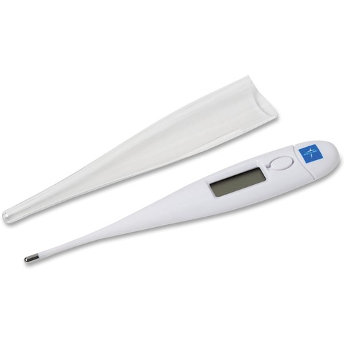 Medline  Premier Oral Thermometer, Digital, LG LCD Screen, White