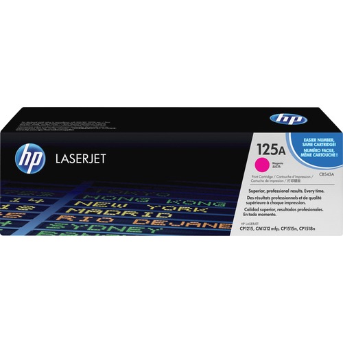 Hewlett-Packard  Toner Cartridge, 1400 Page Yield, Magenta