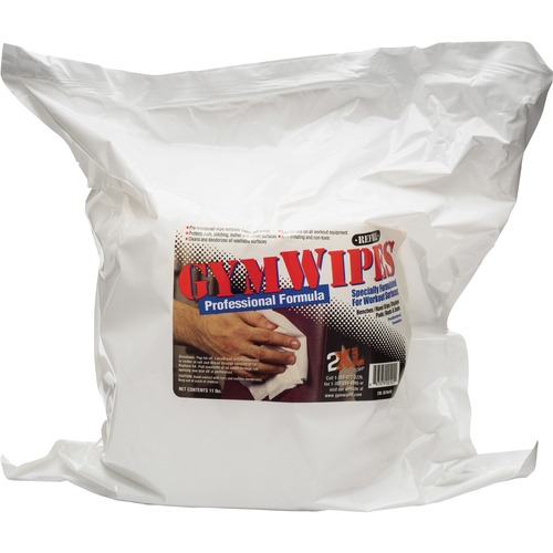 Gym Wipes Professional, 6 X 8, Unscented, 700/pack, 4 Packs/carton