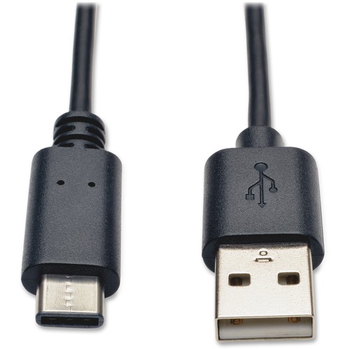 USB 2.0 CABLE, USB TYPE-A TO USB TYPE-C (USB-C) (M/M), 6 FT.