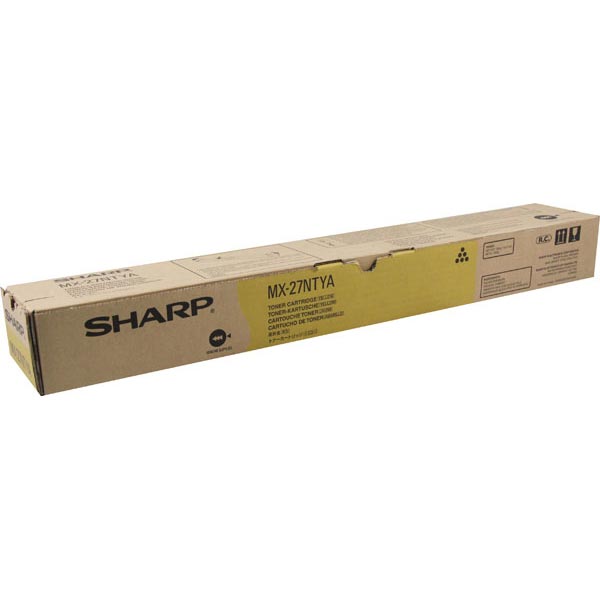 Sharp MX-27NTYA Yellow OEM Laser Toner Cartridge