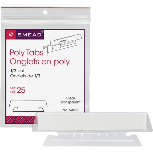 TAB,FOLDER,HANG,POLY,1/3,CL