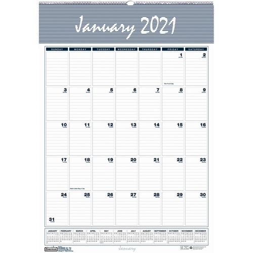 CALENDAR,WALL,22X31,BE/GY