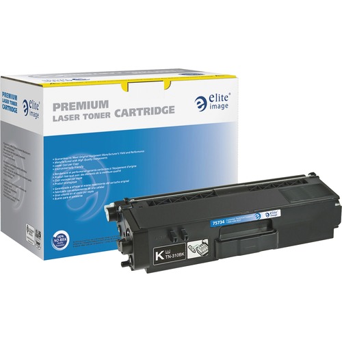 Elite Image  Toner Cartridge, 6,000 Page Yield, Black