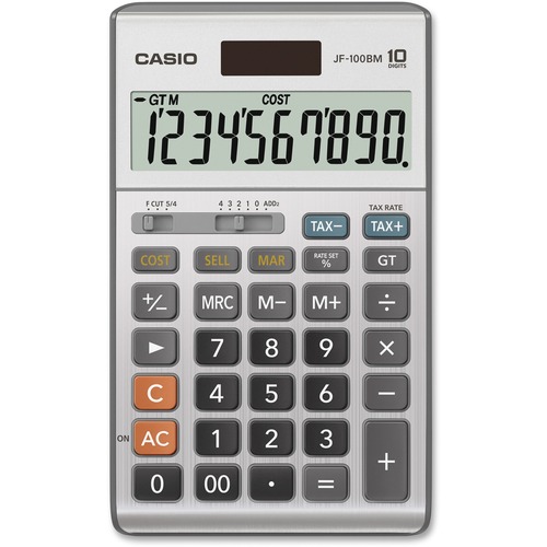 Jf100ms Desktop Calculator, 10-Digit Lcd