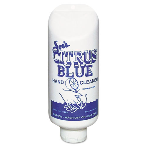 CITRUS BLUE HAND CLEANER, 15 OZ