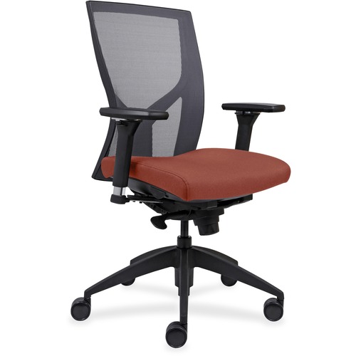 CHAIR,MESH,HIGHBACK,ORANGE