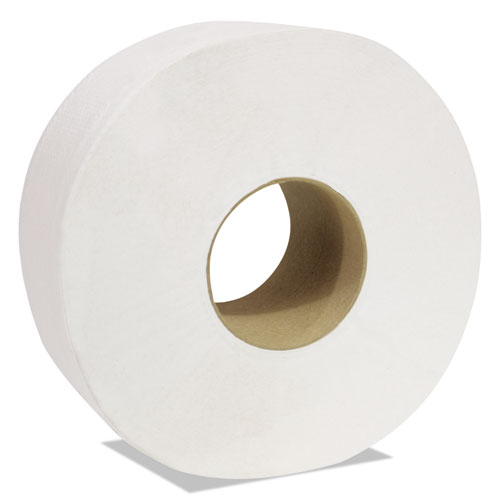 SELECT JUMBO ROLL JR. TISSUE, 2-PLY, WHITE, 3 1/2" X 750 FT, 12 ROLLS/CARTON