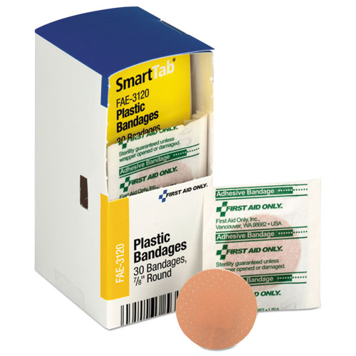 Refill F/smartcompliance General Business Cabinet, Spot Plastic Bandages,7/8"dia