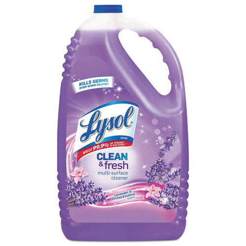 CLEAN AND FRESH MULTI-SURFACE CLEANER, LAVENDER AND ORCHID ESSENCE, 144 OZ BOTTLE