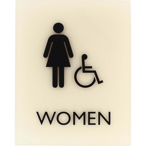 SIGN,8.5X6.75,ADA,WOMEN,ACC