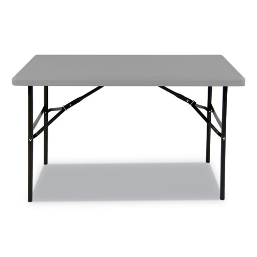 7110016716418, SKILCRAFT BLOW MOLDED FOLDING TABLES, RECTANGULAR, 30 X 96 X 29, CHARCOAL