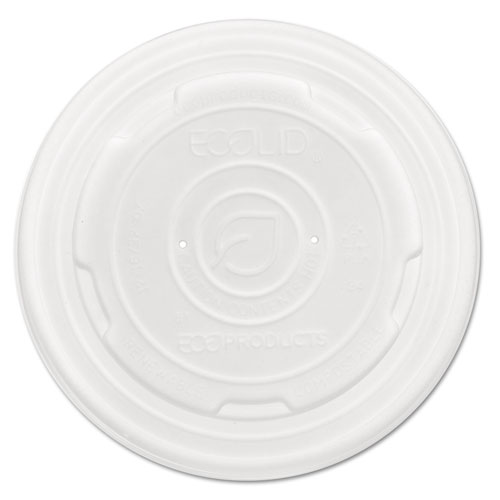 ECOLID RENEW AND COMP FOOD CONTAINER LIDS FOR 12 OZ, 16 OZ, 32 OZ, 50/PACK, 10 PACKS/CARTON