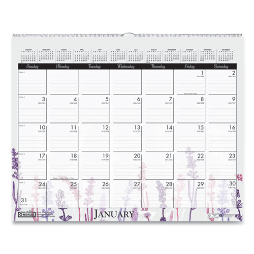 CALENDAR,WALL,WLDFLWR,AST