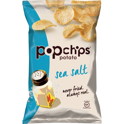 LIL' Drug Store  Potato Chips, Sea Salt, Gluten-Free, 3.5 oz., 6/CT, NA