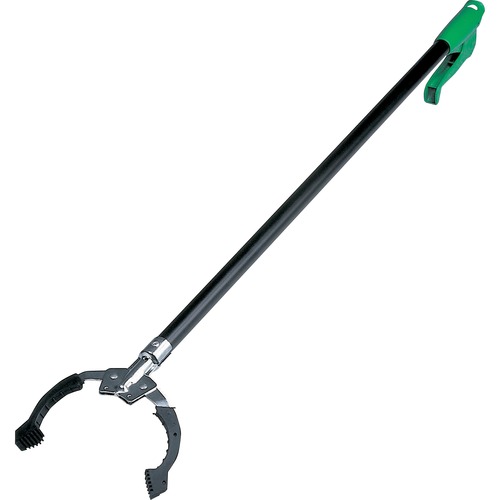 Nifty Nabber Extension Arm With Claw, 18in, Black/green