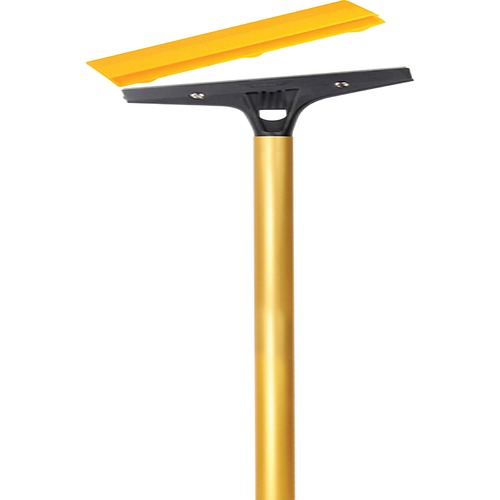 Ettore Products  Floor Scraper, Hvy-Dty, 4" Scraper, 48" Handle, 6/CT, Gold