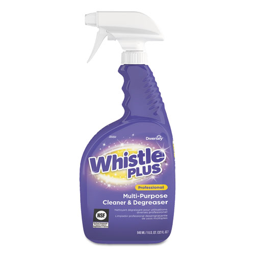 WHISTLE PLUS MULTI-PURPOSE CLEANER AND DEGREASER, 32OZ BOTTLE, CITRUS, 8/CARTON