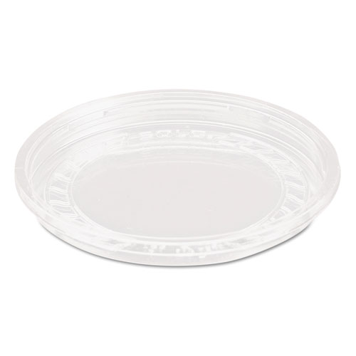 Bare Eco-Forward Rpet Deli Container Lids, 8oz, Clear, 50/pack, 10 Packs/carton