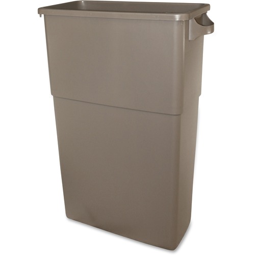 Impact Products  Thin Bin Container, 23-Gallon, 23"W x 11"L x 30"H, Beige