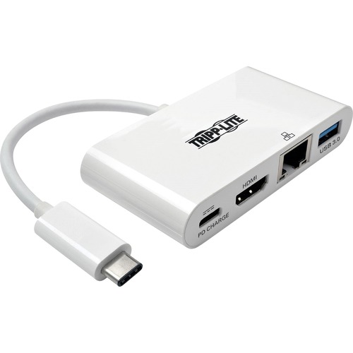 USB 3.1 GEN 1 USB-C TO HDMI ADAPTER, USB-A/USB-C PD CHARGING/GIGABIT ETHERNET