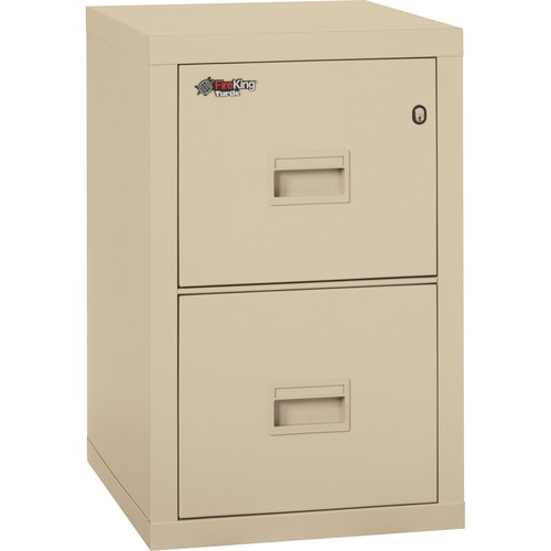 TURTLE TWO-DRAWER FILE, 17.75W X 22.13D X 27.75H, UL LISTED 350 DEGREE FOR FIRE, PARCHMENT