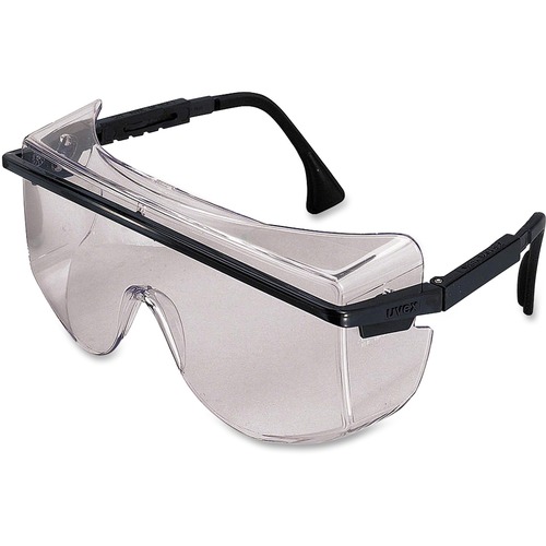 Uvex Safety Inc.  OTG Safety Eyewear,2mm 5.0 Shade Lens,Anti-Scratch,BK Frame
