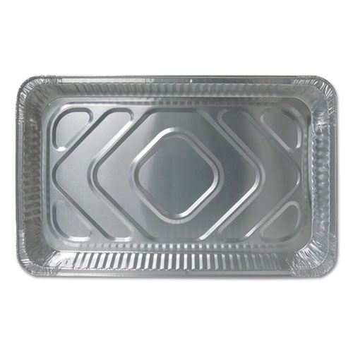 ALUMINUM STEAM TABLE PANS, FULL SIZE, MEDIUM, 50/CARTON