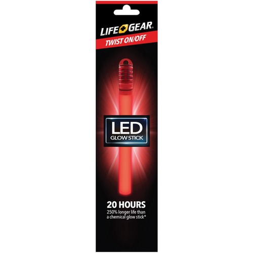 GLOWSTICK,LED,REUSE,RED GLO