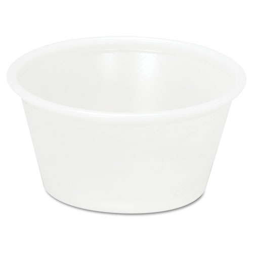 Plastic Souffle/portion Cups, 2oz, Translucent, 200/bag, 12 Bags/carton