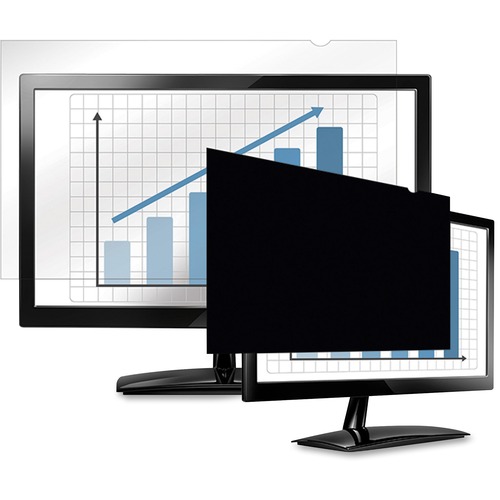 Fellowes  Privacy Filter, Blackout, 22" Wide-screen, 16:9, Black