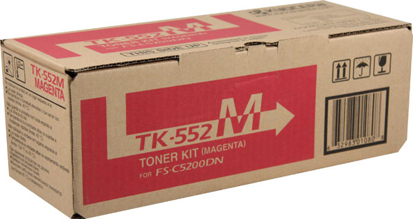 Kyocera Mita 1T02HMBUS0 (TK-552M) Magenta OEM Toner Cartridge