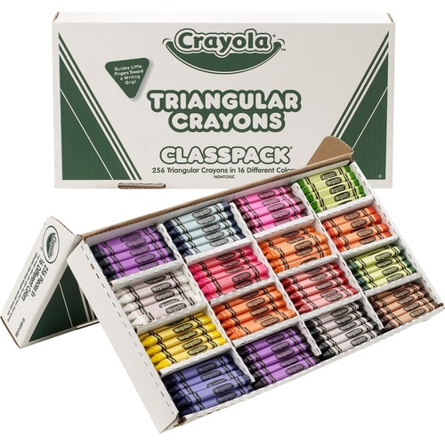 CRAYON,TRINGL,256 BX,AST