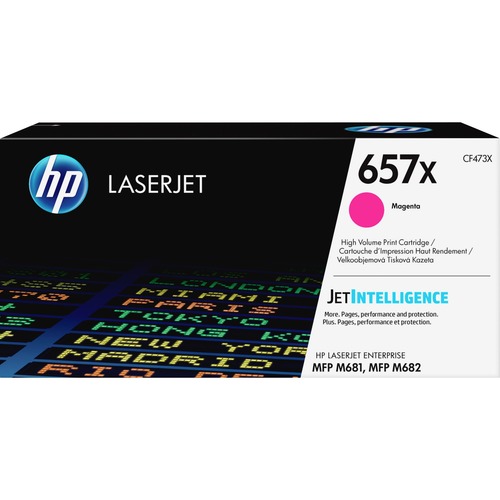 Hewlett-Packard  Toner Cartridge, HP 657X, High Yld, 23,000 Pg Yield, MA