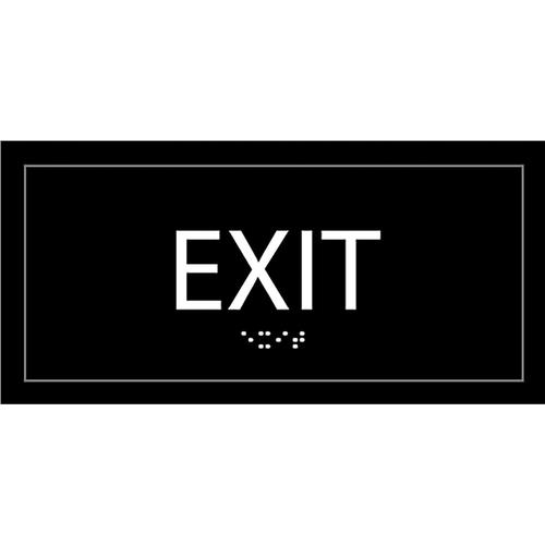 SIGN,4"X8",ADA,EXIT