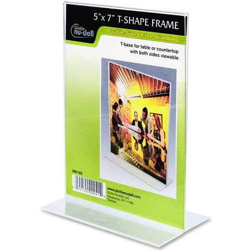 FRAME,5X7,STAND-UP,CLR