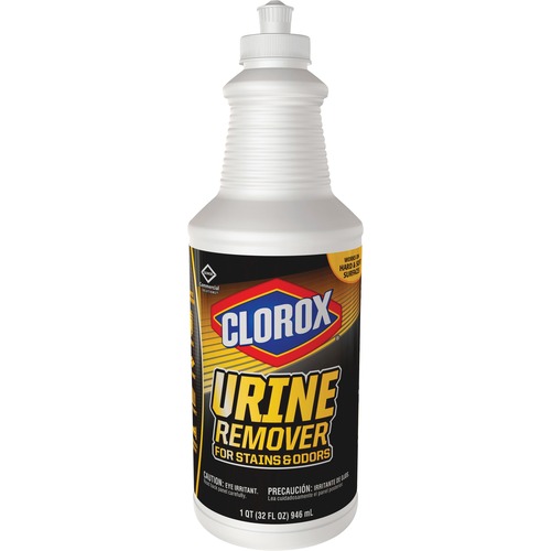 Clorox Company  Urine Remover, f/Stains/Odors, 32 oz, 6/CT, White