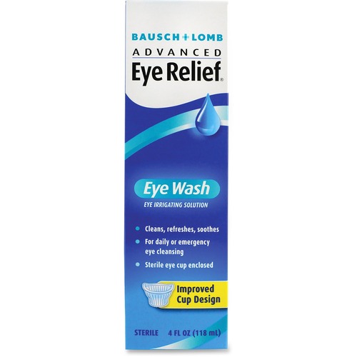 Bausch + Lomb Inc  Eye Wash, Removes Foreign Particles, 4 Fluid oz