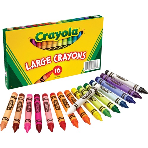 CRAYON,LARGE,16/BX