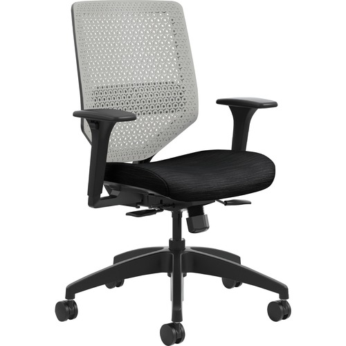 CHAIR,TASK,MID-BACK,ARMS,BK