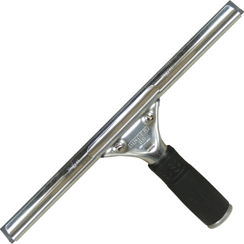 Unger  Pro Stainless Squeegee, 12", Lock Handle, 10/CT, BKSR