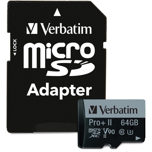 CARD,SDXC,MICRO &ADAPT,64GB