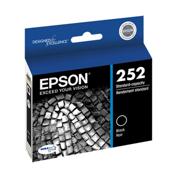 Epson T252120 (Epson 252) Black OEM Inkjet Cartridge