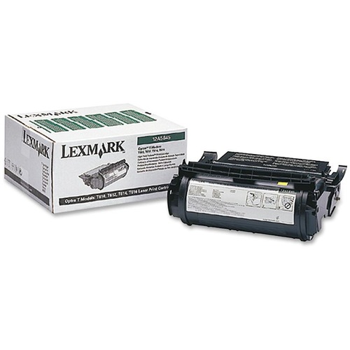 Lexmark 12A5845 Black OEM Toner Cartridge