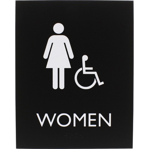 SIGN,8.5X6.75,ADA,WOMEN,AC