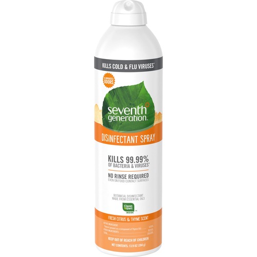 DISINFECTANT SPRAYS, FRESH CITRUS/THYME, 13.9 OZ, SPRAY BOTTLE, 8/CARTON