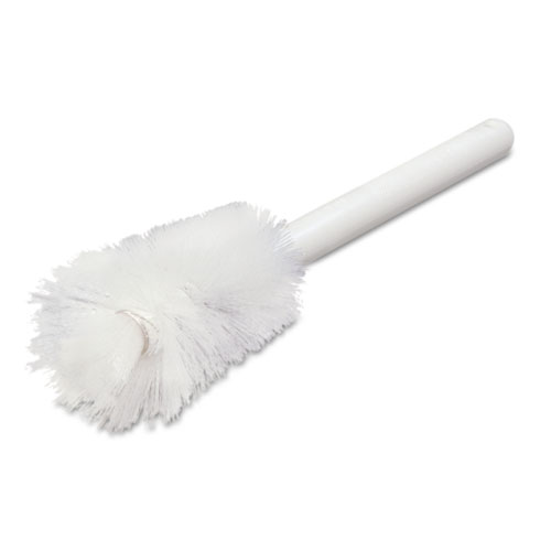 Sparta Handle Bottle Brush, Pint, 12", White, 12/carton