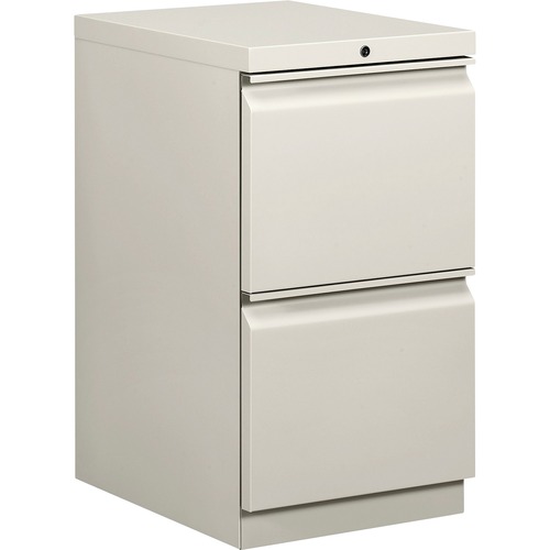 EFFICIENCIES MOBILE FILE/FILE PEDESTAL, 15W X 19.88D X 28H, LIGHT GRAY